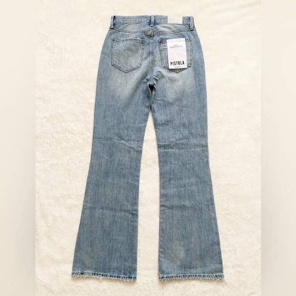 NEW Pistola ‘Stevie’ Wide Leg Flare Jeans  size 25 - Picture 7 of 11